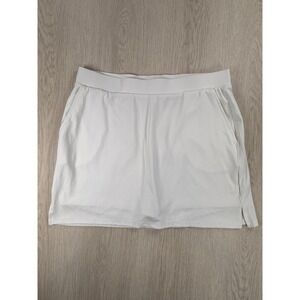 Performance Skort Starting Point Womens XL White Tennis Golf Athletic Activewear